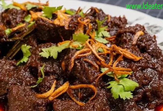 Daging Masak Itam Makanan